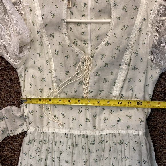 Gunne Sax RARE 70’s Cotton blend Vintage dress size 6, fits like 4 made in USA - Picture 16 of 16